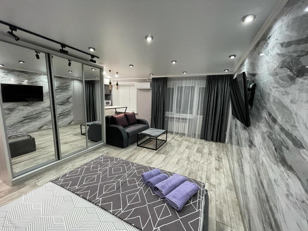 Appartement Люкс Академика Сатпаева 19 à Pavlodar Extérieur photo
